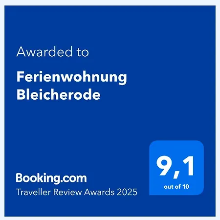 Ferienwohnung Bleicherode アパート *